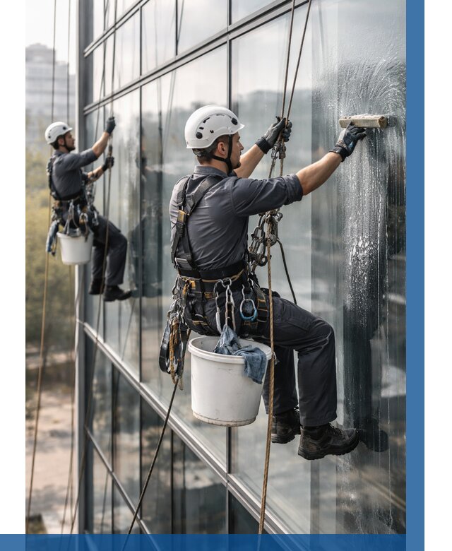 Мойка сплошного остекления в Кизляре, заказать от 305 р.| ВЫСОТНИК-Кзр