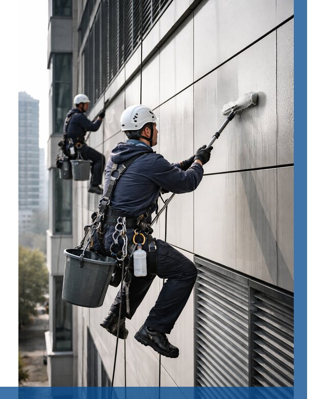 Мойка вентилируемого фасада в Кизляре от 254 р. | ВЫСОТНИК-Кзр