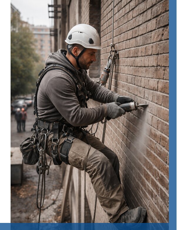 Расшивка кирпичных швов в Кизляре от 610 р. | ВЫСОТНИК-Кзр