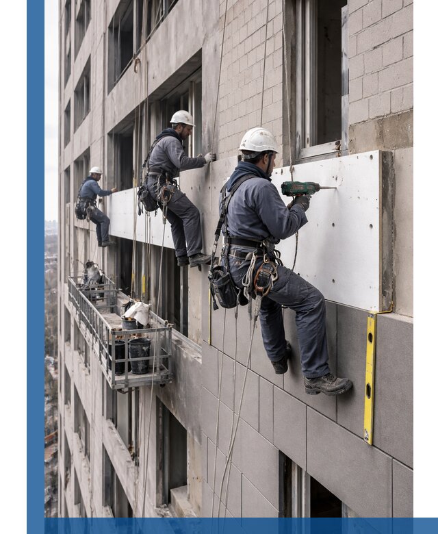 Монтаж фасадных термопанелей высокого качества в Кизляре