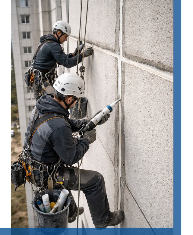 Герметизация межпанельных швов в Кизляре от 711 р. | ВЫСОТНИК-Кзр