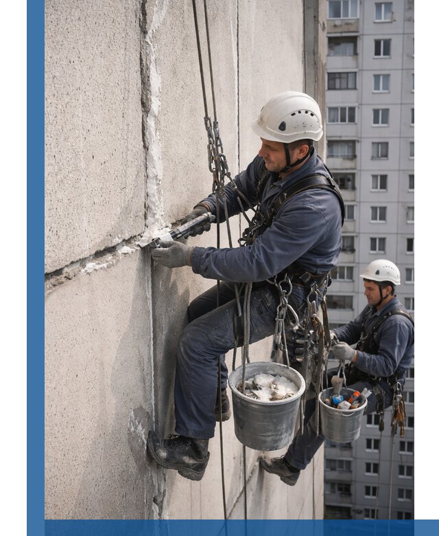 Утепление межпанельных швов в Кизляре профессионально и надежно