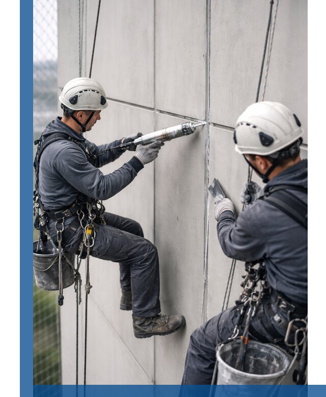 Первичная герметизация швов фасадов и кровель в Кизляре