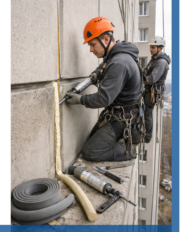 Теплый шов межпанельные швы в Кизляре от 711 р. | ВЫСОТНИК-Кзр