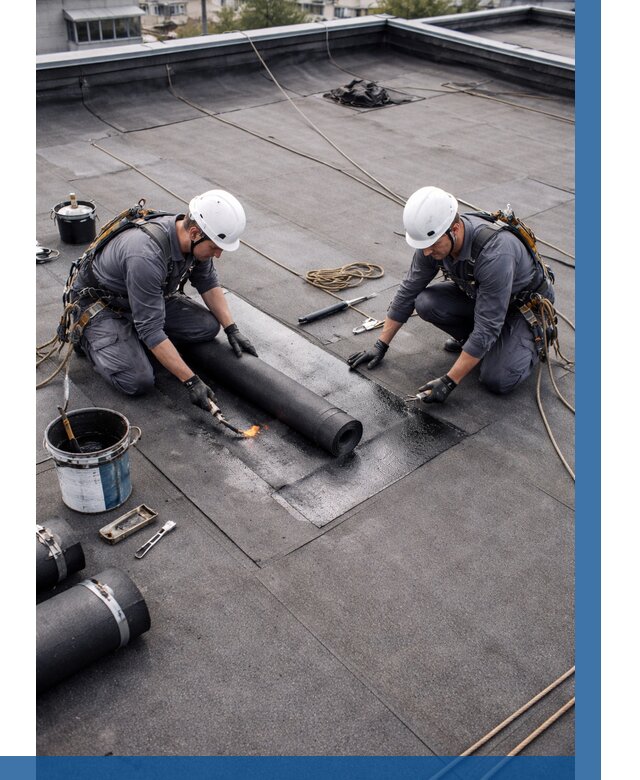 Ремонт мягкой кровли под ключ в Кизляре от 711 р. | ВЫСОТНИК-Кзр