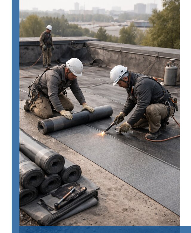 Монтаж мягкой кровли в Кизляре профессионально и надежно