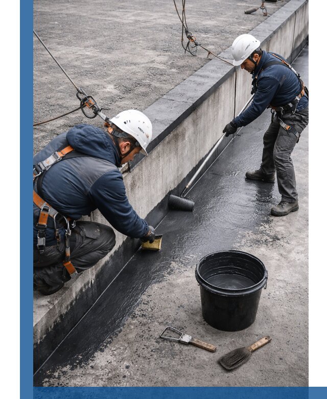 Гидроизоляция кровли жидкой резиной профессионально в Кизляре