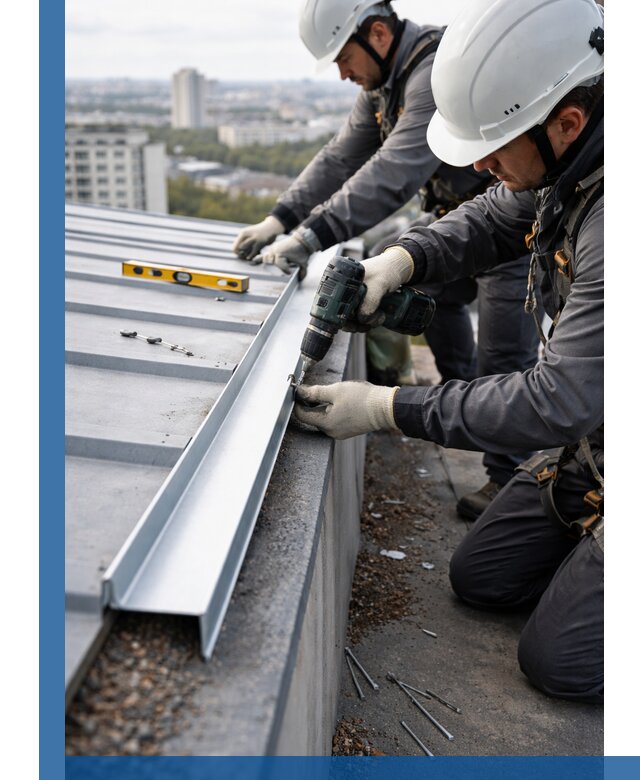 Монтаж капельника на кровле в Кизляре с гарантией качества