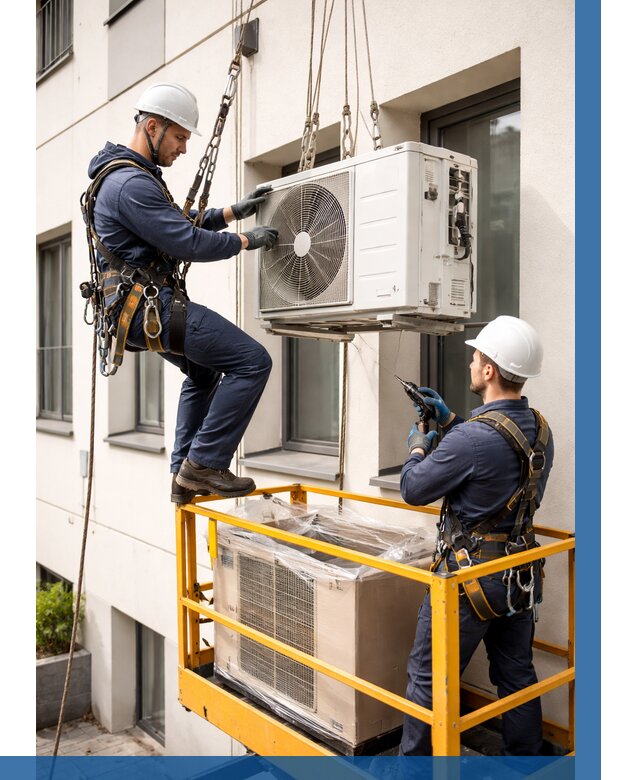 Демонтаж внешнего блока кондиционера в Кизляре от 3556 р. | ВЫСОТНИК-Кзр