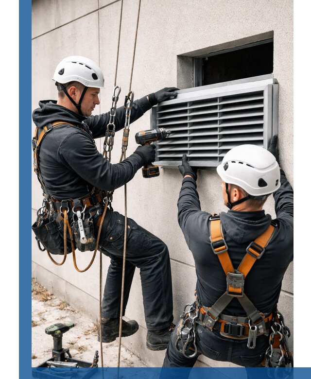 Монтаж вентиляционных решеток в Кизляре профессиональный сервис