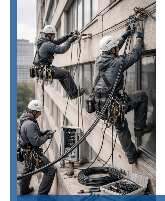 Прокладка оптоволоконного кабеля в Кизляре под ключ с тестированием