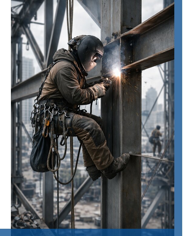 Высотные сварочные работы в Кизляре от 3556 р. | ВЫСОТНИК-Кзр