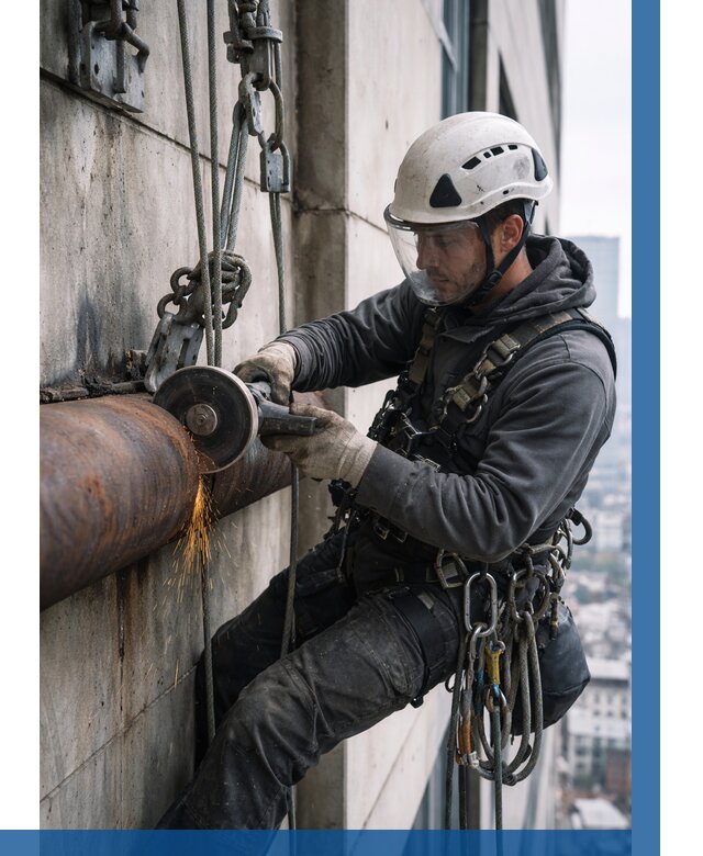 Резка металла на высоте в Кизляре по цене от 4572 р. | ВЫСОТНИК-Кзр