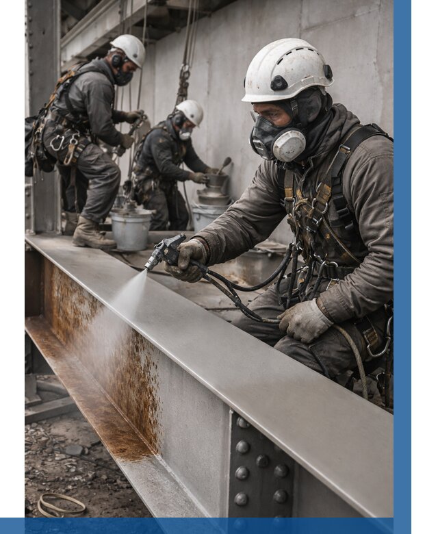 Антикоррозионная покраска металла в Кизляре от 711 р. | ВЫСОТНИК-Кзр