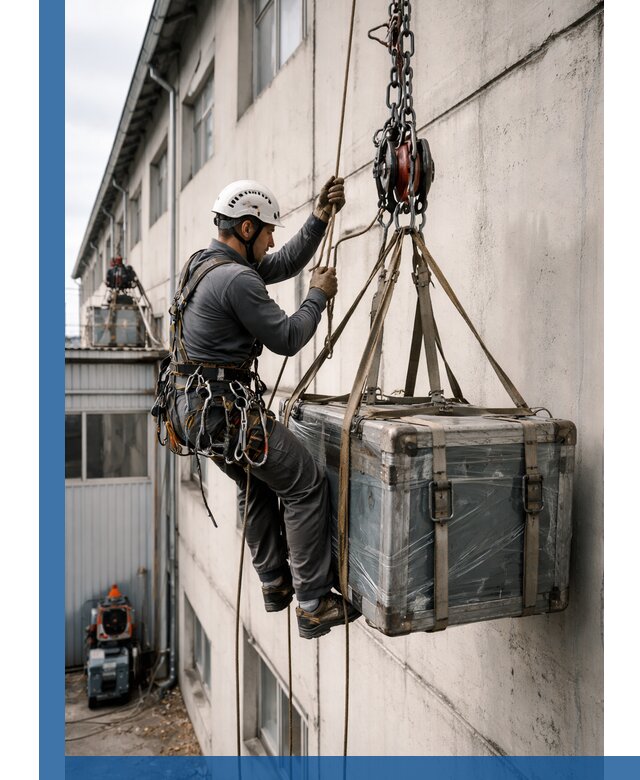 Подъем грузов на высоту в Кизляре для промышленных объектов