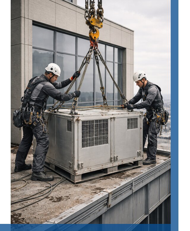 Такелажные работы на высоте в Кизляре от 8129 р. | ВЫСОТНИК-Кзр