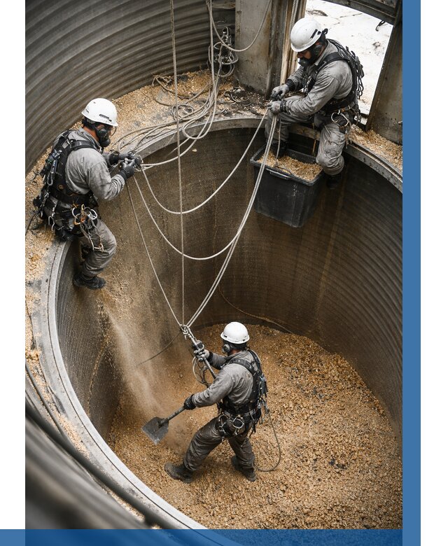 Чистка зерновых бункеров в Кизляре от 12193 р. | ВЫСОТНИК-Кзр