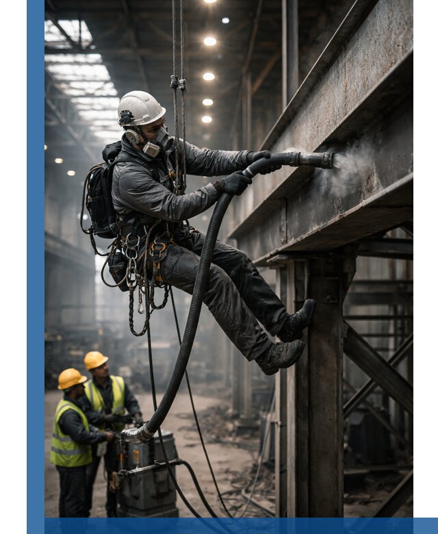 Обеспыливание конструкций в цехах промышленного производства в Кизляре