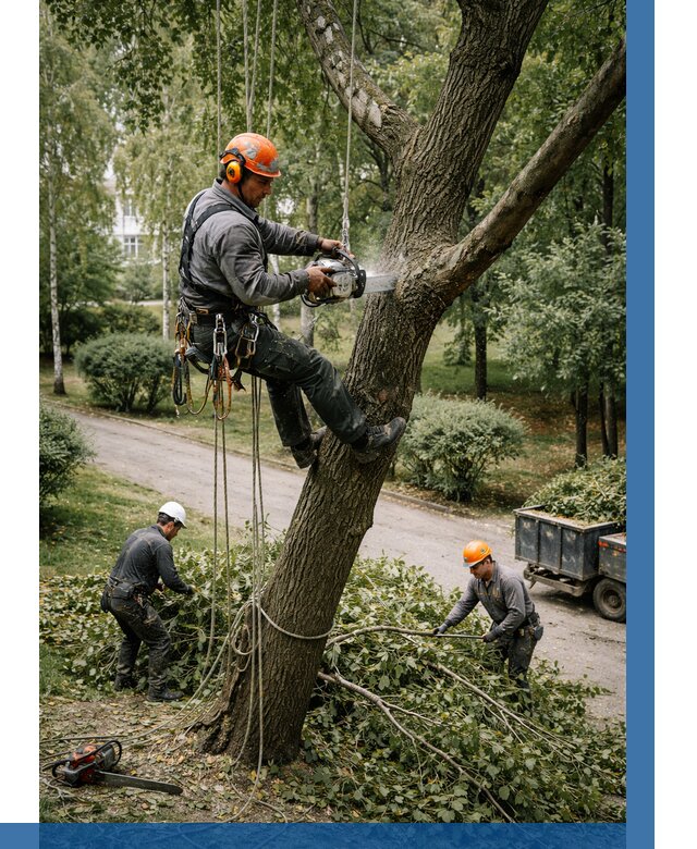 Кронирование деревьев в Кизляре от 6605 р. | ВЫСОТНИК-Кзр