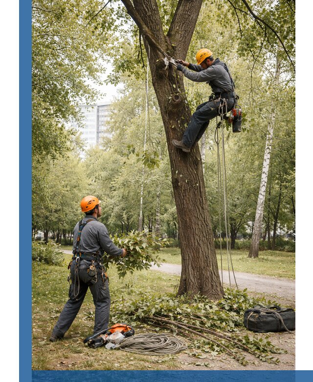 Санитарная обрезка деревьев в Кизляре, профессионально и безопасно