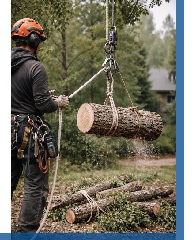 Валка деревьев частями в Кизляре от 7621 р. | ВЫСОТНИК-Кзр