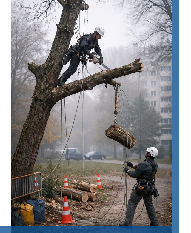 Удаление аварийных деревьев в Кизляре от 15242 р. | ВЫСОТНИК-Кзр