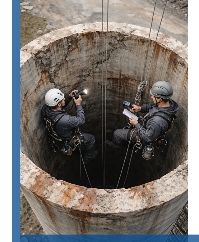 Обследование дымовой трубы: диагностика и оценка состояния в Кизляре